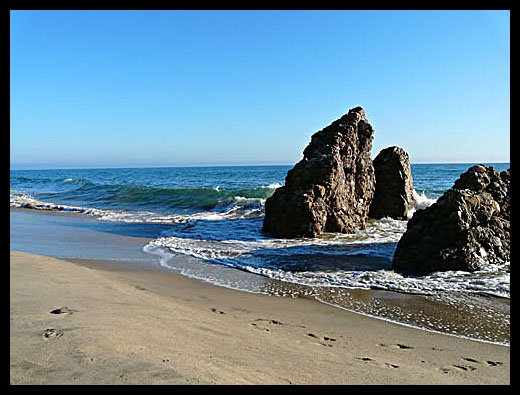 Malibu beach